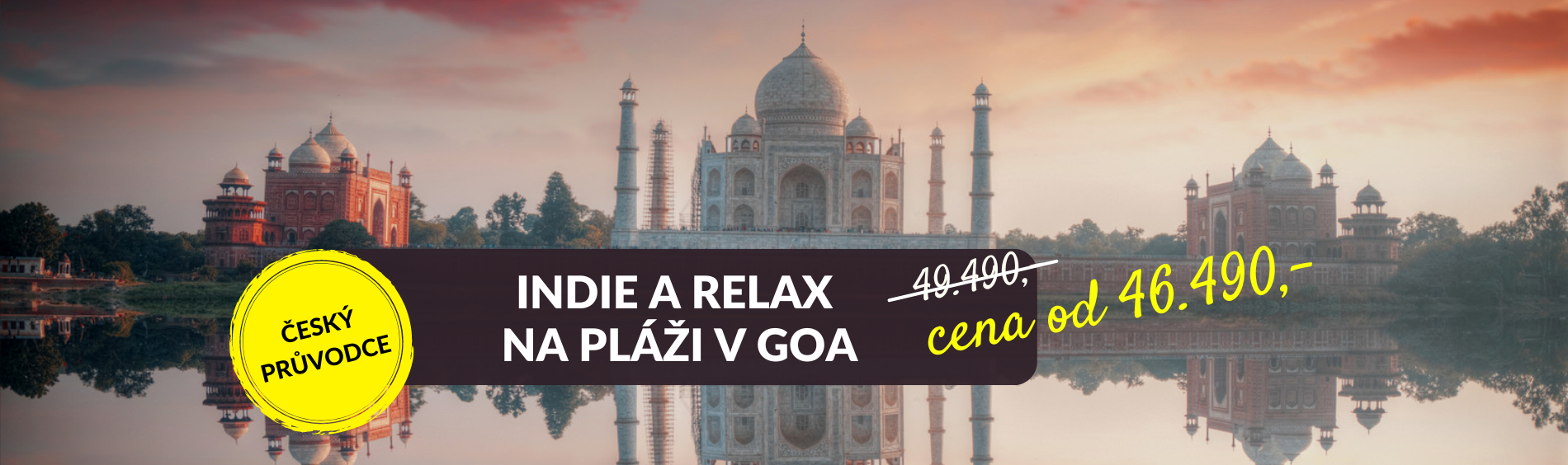 Indie a relax na pláži v Goa