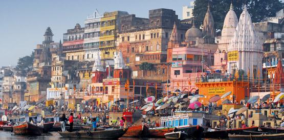 Poutní město Varanasi